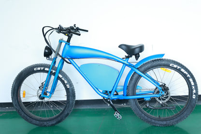 26-inch high carbon steel full suspension electric bikes（E9）