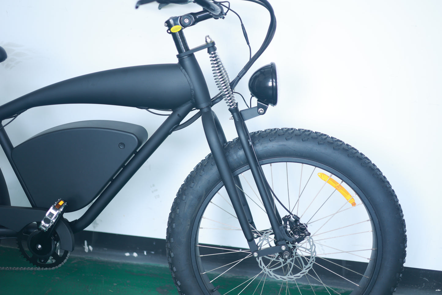 26-inch high carbon steel full suspension electric bikes（E9）